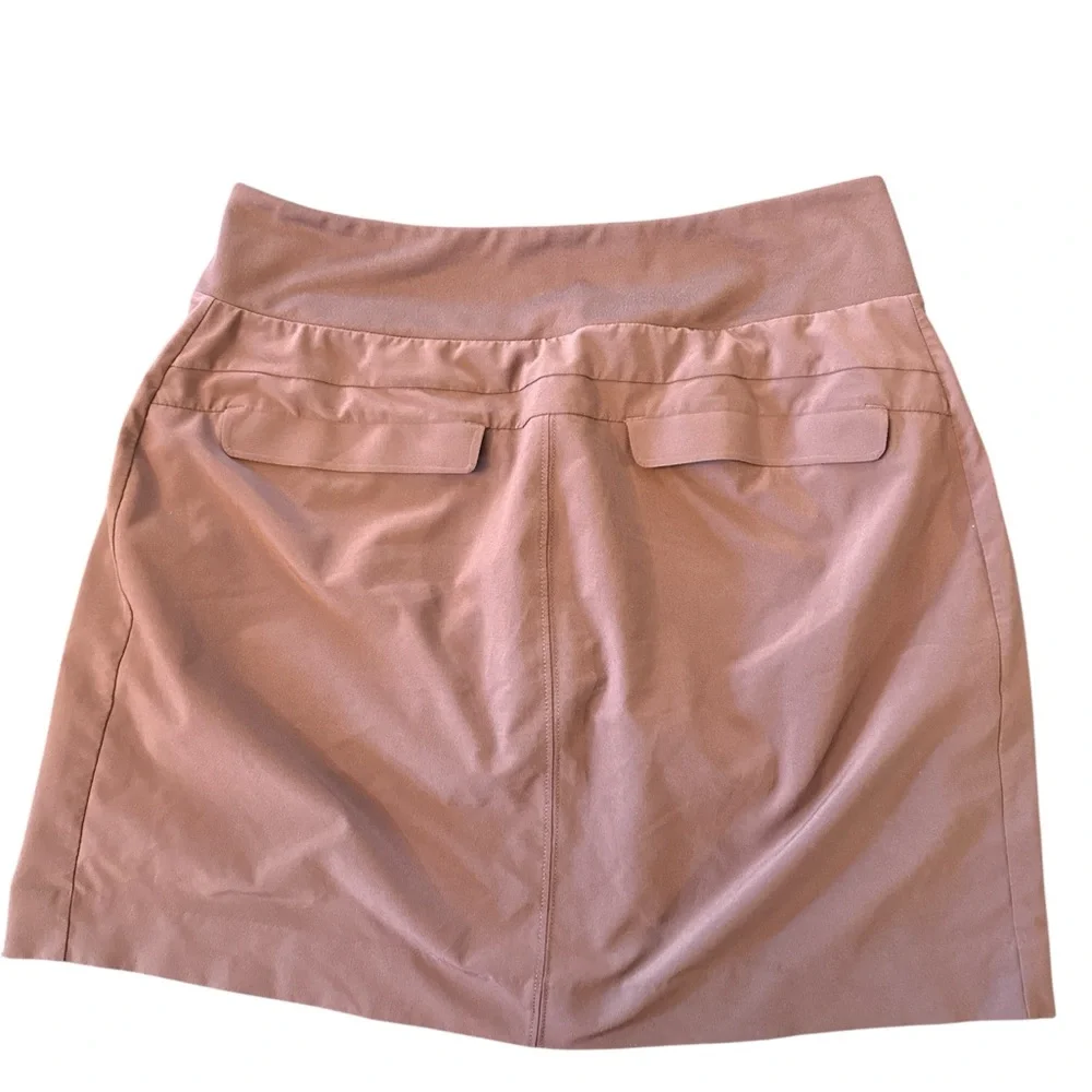 Athleta Brown Skater Skirt - Picture 4 of 8